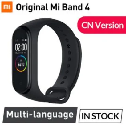 [Compra Internacional] Smartwatch - Xiaomi Mi Band 4 | R$117