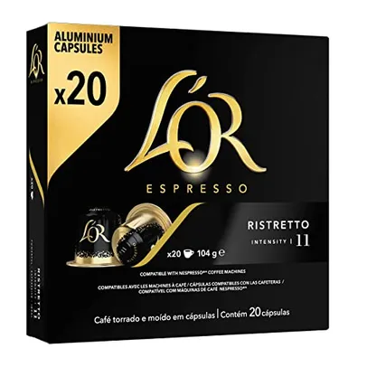 L'Or Cápsula Ristretto - 20 Cápsulas