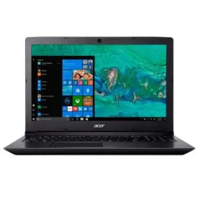 Notebook Acer Aspire 3 AMD Ryzen 3 2200U, 8GB, HD 1TB - R$2.000