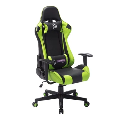 Cadeira Gamer Giratória Predator Trevalla TL-CDG-08-10PR Preta e Verde | R$688