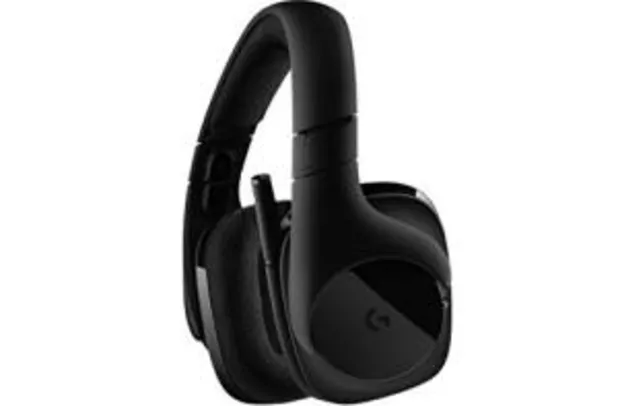 Headset Gamer Sem Fio Logitech G533 7.1 Dolby Surround com Drivers de Áudio Pro-G e Bateria Recarregável R$ 700