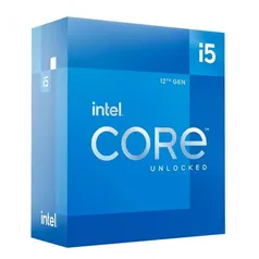 Processador Intel Core i5 12600K 12ª Geração 3.7GHz (4.9GHz Max Turbo) Cache 20MB LGA 1700 - BX8071512600K