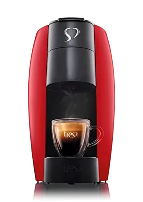 [APP] Cafeteira Espresso LOV Vermelha Automática 127V - TRES 3 Corações