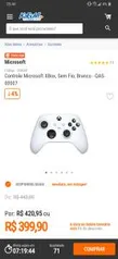 Controle Microsoft XBox | R$400