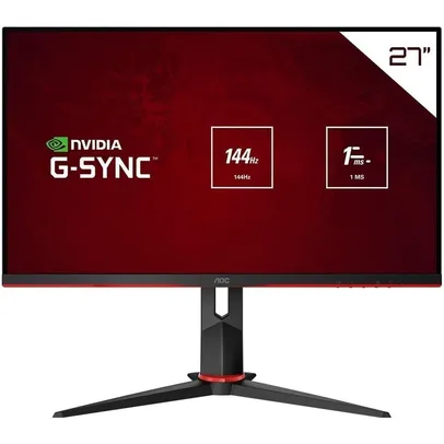 Monitor Gamer AOC G2 Hero 27” LED Widescreen - Full HD HDMI VGA IPS 144Hz 1ms