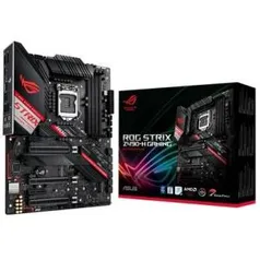 Placa-Mãe Asus ROG Strix Z490-H Gaming, Intel LGA 1200, ATX, DDR4 - R$1430