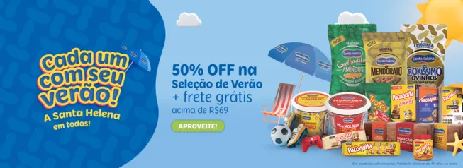 50% OFF VERÃO - Santa Helena