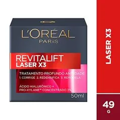 Creme Anti-idade Revitalift Laser X3 Intenso 50ml | R$50