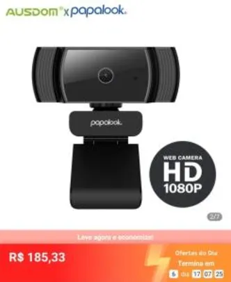 [PRIMEIRA COMPRA] Webcam FullHD - Papalook af925 | R$129
