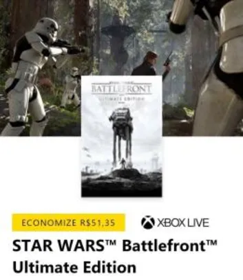 [Xbox] Jogo Star wars Battlefront - Ultimate Edition | R$28