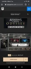 [Cupom Epic] Assassin's Creed Odyssey Ultimate | R$36