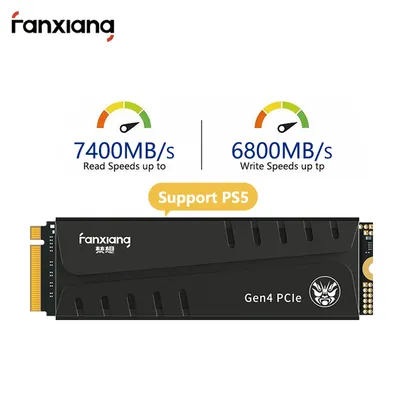 [Primeira Compra R$384,61] Pcie 4.0 M.2 Nvme Ssd | Ps5 4tb Internal Ssd | Nvme M2 Ssd Pcie 4 | Ps5 Internal Nv