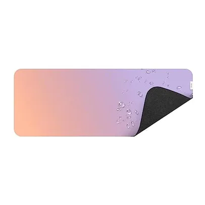 Geonav Mouse Pad Desk, Tecido sintético impermeável e antiderrapante, Toque macio, 80x30cm, OFDP01PK, Rosa