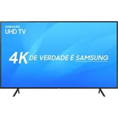 Smart TV LED 40" Samsung Ultra HD 4k 40NU7100 com Conversor Digital  por R$ 1547