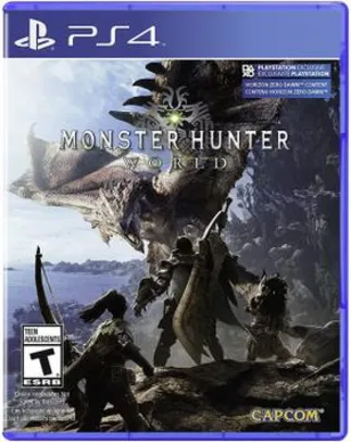 Jogo Monster Hunter World - Capcom PS4 | R$ 60