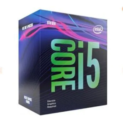 Processador Intel Core i5 9400F 2.90GHz (4.10GHz Turbo), 9ª Geração - R$949