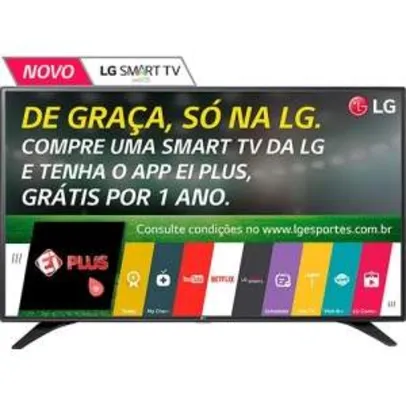 [AMERICANAS] Smart TV LED 49" LG 49LH6000 Full HD com Conversor Digital Wi-Fi Miracast WiDi 2 USB 3 HDMI  = R$2207