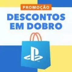 Promoção de Jogos - Descontos em dobro - PS4