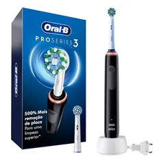 [CC MASTERCARD] (PRIME) Oral-B PRO Series 3 Escova de dentes elétrica com cabo recarregável