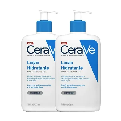 Kit 2 CeraVe Loção Hidratante 473ml