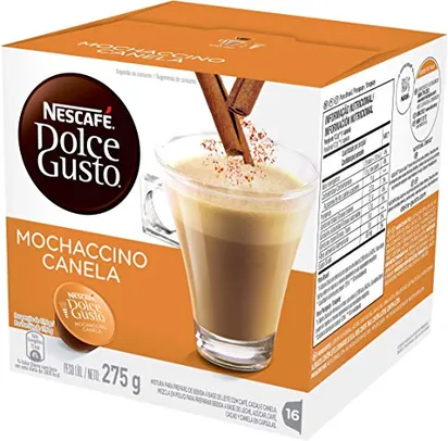 Nescafe Dolce Gusto, Mochaccino canela, 16 Cápsulas