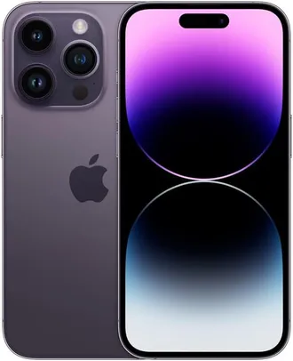 Iphone 14 Pro Max Apple (128gb) Roxo, Tela De 6,7 Pol, 5g E Câmera De 48mp