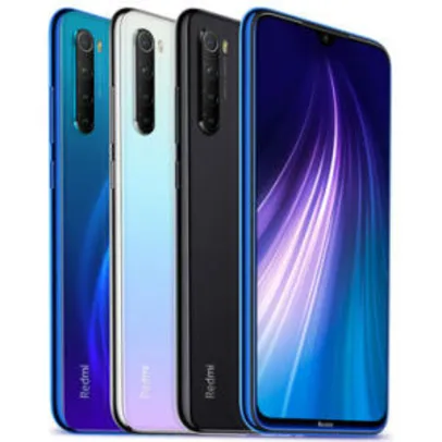 Smartphone Xiaomi Redmi Note 8 4GB RAM + 64GB | R$975