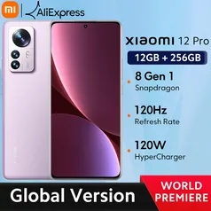 Smartphone Xiaomi 12 Pro 5g 12GB+256GB