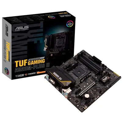 [APP] Placa Mãe Asus TUF GAMING A520M-PLUS II, AMD AM4, mATX, DDR4