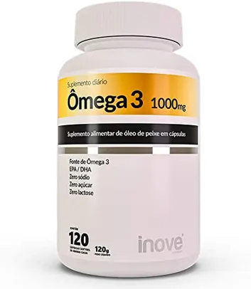 Ômega 3 EPA/DHA 1000mg Inove Nutrition com 120 cápsulas