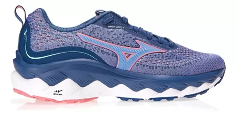 Tênis Masculino E Feminino Wave Way 3 Mizuno Novo