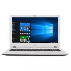 NOTEBOOK ACER ES1-572-37EP CORE I3 6A GERAÇÃO 4GB 1TB TELA DE 15,6 - Parcelado até 10x sem juros