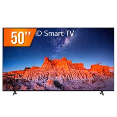 Smart TV LED 50 Ultra HD 4K LG 50UQ801C0SB.BWZ ThinQ AI 3 HDMI 2 USB Wi-Fi Bluetooth
