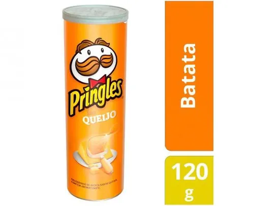[App + Ouro + Leve 5 Pague 4] Batata Pringles Queijo 120g | R$ 4,47