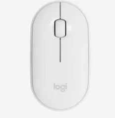 Mouse sem fio branco Logitech - M350 | R$85