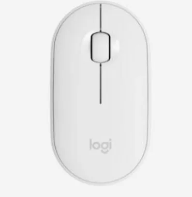 Mouse sem fio branco Logitech - M350 | R$85