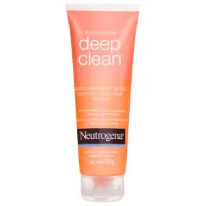 Neutrogena Deep Clean Grapefruit - Gel de Limpeza Facial 80g R$11