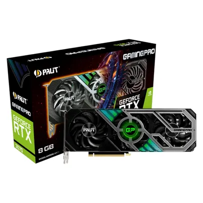 Placa de Vídeo Palit GeForce RTX 3070 GamingPro LHR 8GB 256Bit GDDR6