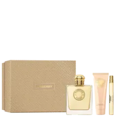 Conjunto Goddess Burberry Feminino (3 Produtos)