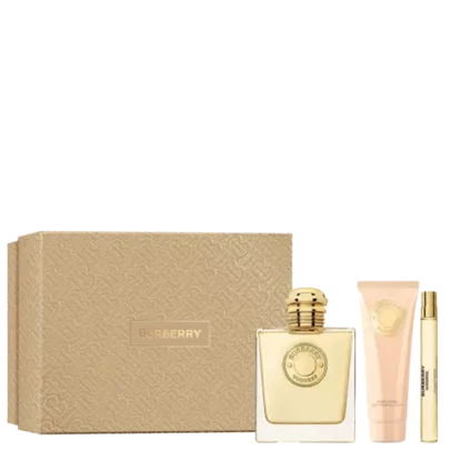 Conjunto Goddess Burberry Feminino (3 Produtos)