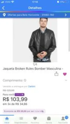 (Clube da Lu) Jaqueta Broken rules bomber masculino