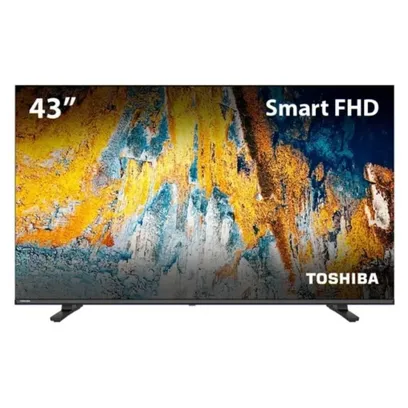 Foto do produto Smart Tv DLED 43 Full Hd Toshiba Vidaa 2HDMI 2USB - TB021M
