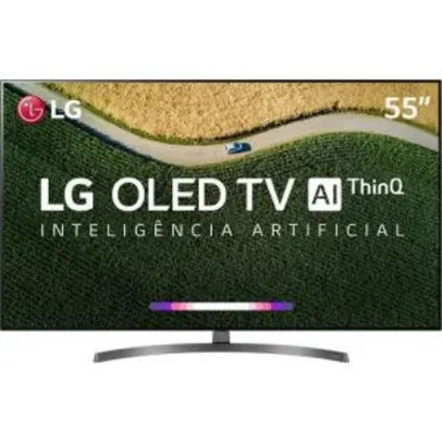 Smart TV OLED 55" LG ThinQ AI 4K 55B9 | R$4.860