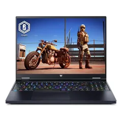 Notebook Predator Helios  i7-13700HX, RTX 4060, 32GB RAM, 512GB SSD, 16'' QHD 240HZ 100% DCI-P3