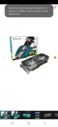 Placa de Vídeo Galax, GeForce, RTX 3060 Ti EX, 8GB, 1-Click OC, GDDR6, 256-bit R$3897