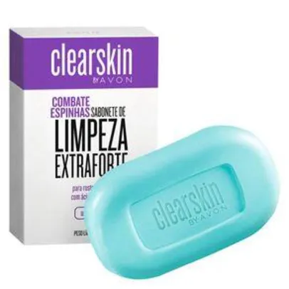 Sabonete de Limpeza Extra Forte Clearskin - 80g | R$5