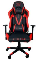 (Cliente Ouro) Cadeira Gamer XT Racer Reclinável Preto e Vermelho - Viking Series XTR-013 - R$867