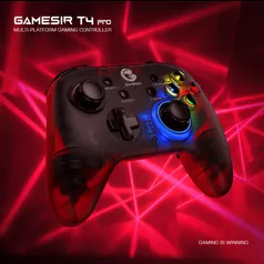 Controle GameSir T4 Pro Bluetooth Gamepad Sem Fio 2,4 GHz| R$136