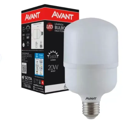 Lâmpada LED Avant 20W, Branca(6.500K), 1600 Lúmens