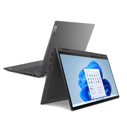 Notebook Lenovo 2 em 1 IdeaPad Flex 5i i5-1135G7 8GB 256GB ssd W11 14 fhd Intel Iris Xe